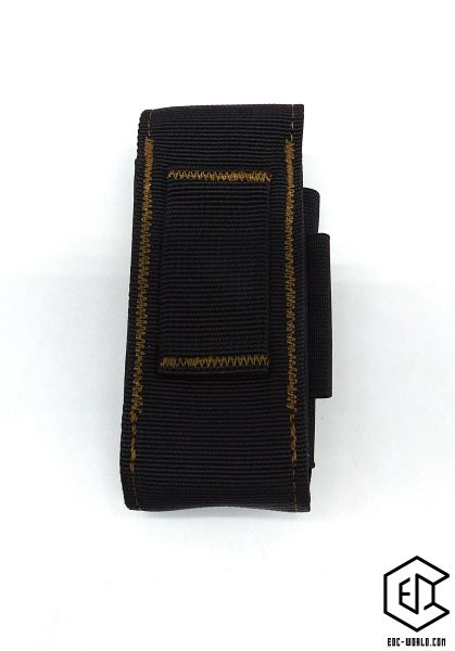 LEATHERMAN®: Nylon Sheath Holster, Black Bronze Stitching, Größe  L Rückseite